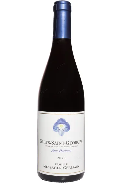 Вино Famille Messager-Germain Aux Herbues Nuits-Saint-Georges AOC 2023 0.75 л