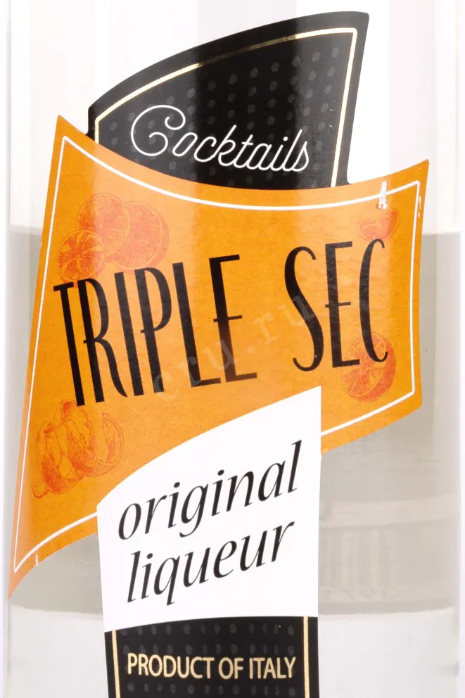 Этикетка Tripli Sec Oridginal 1 л