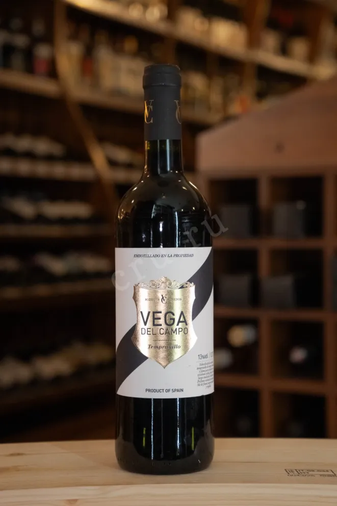 В магазине Крю Профи Vega del Campo Tempranillo 2020 0.75 л