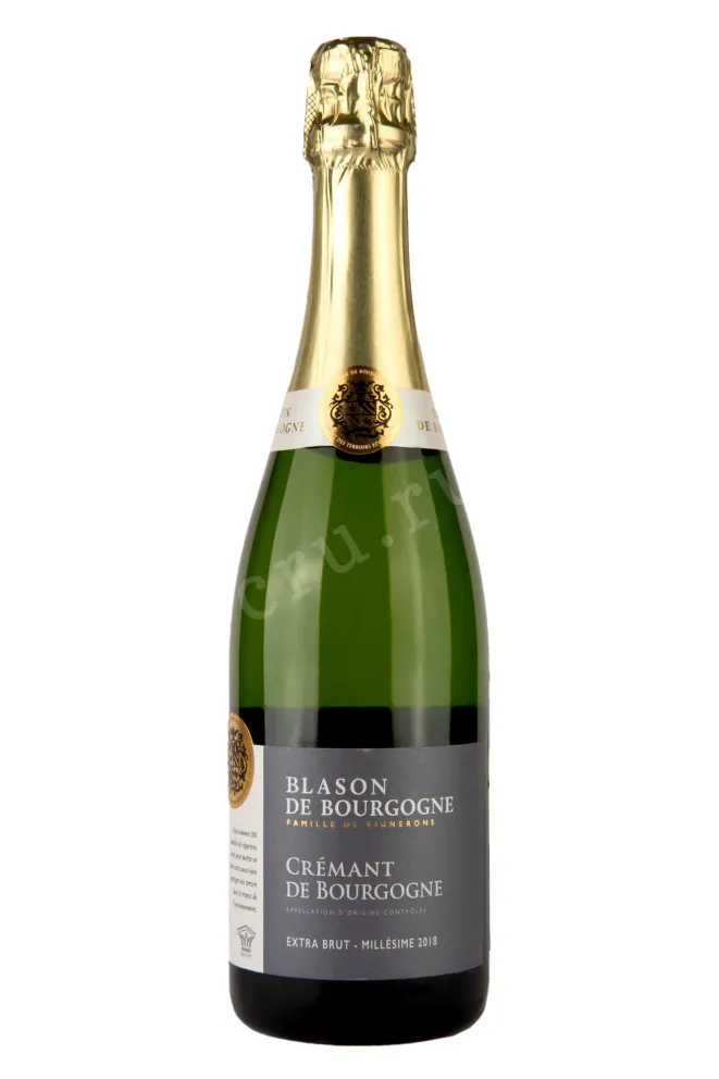 Игристое вино Blason de Bourgogne Extra Brut 2018 0.75 л