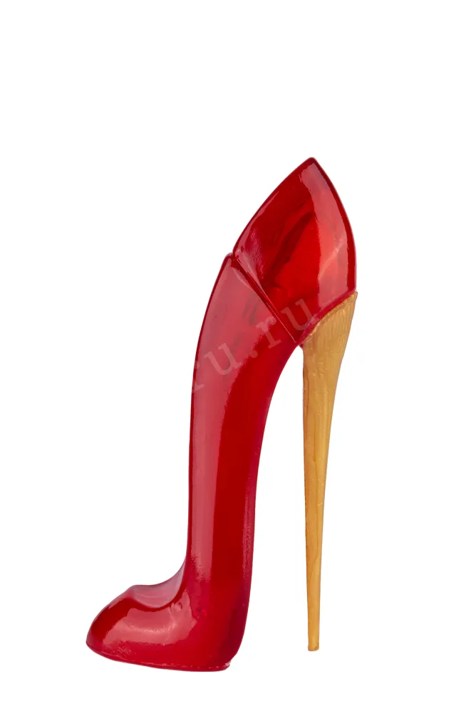 Бутылка Карамельная туфля малая с безалкогольным розовым вином 10мл 0.01 л