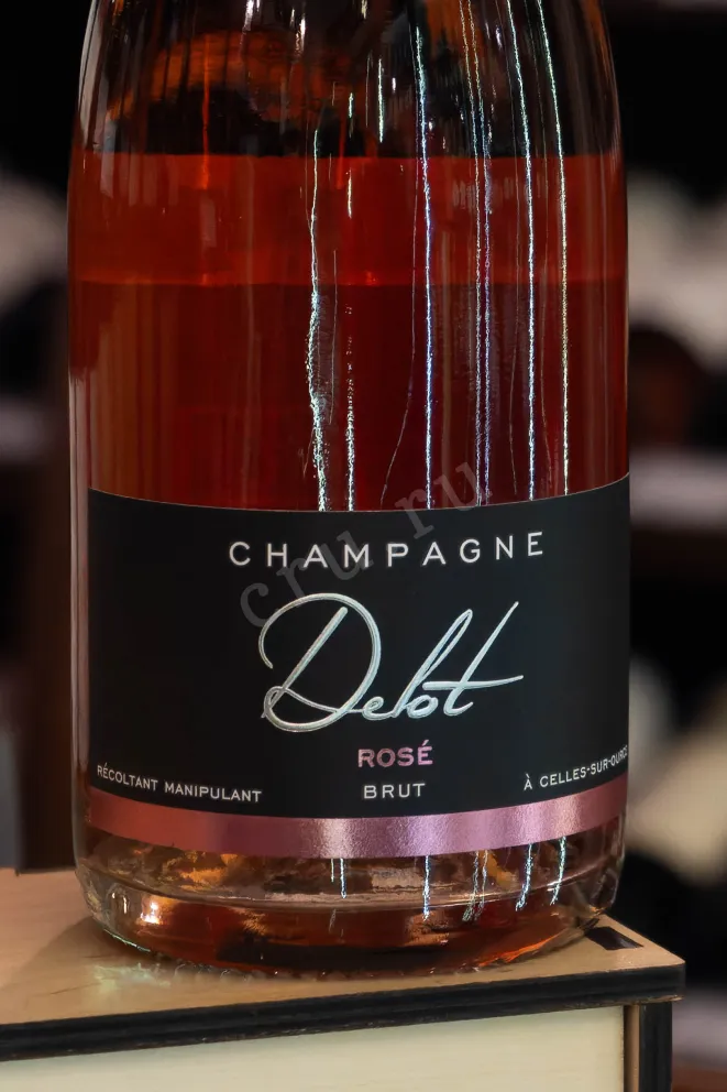 В магазине Крю Профи Champagne Delot Brut Rose 2023 0.75 л