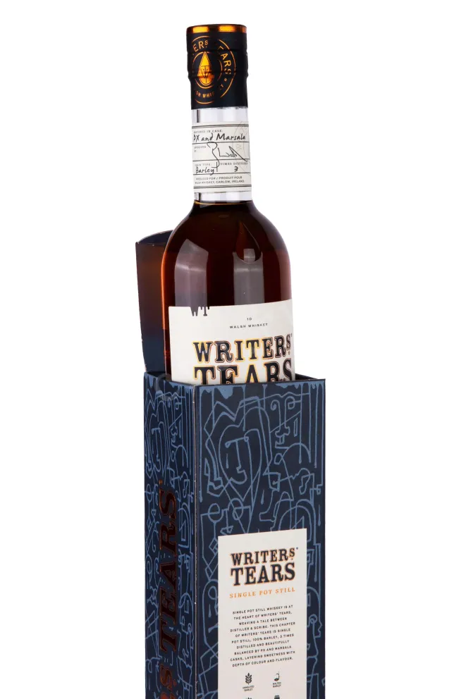 В подарочной коробке Writers Tears Single Pot Still in gift box 0.7 л