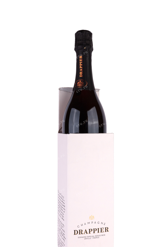 В подарочной коробке Rose Drappier Champagne Brut 2016 0.75 л