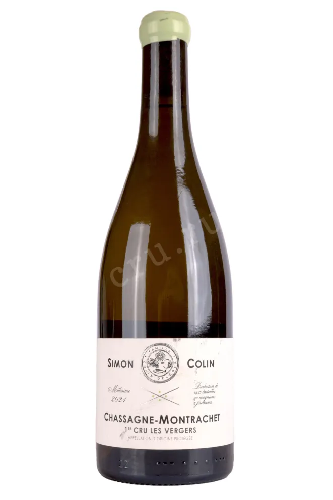 Вино Simon Colin Chassagne-Montrachet 1-er Cru Les Vergers 2021 0.75 л