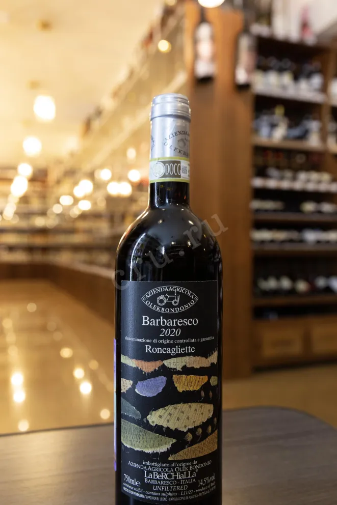 В магазине Крю Профи Olek Bondonio Roncagliette Barbaresco 2020 0.75 л