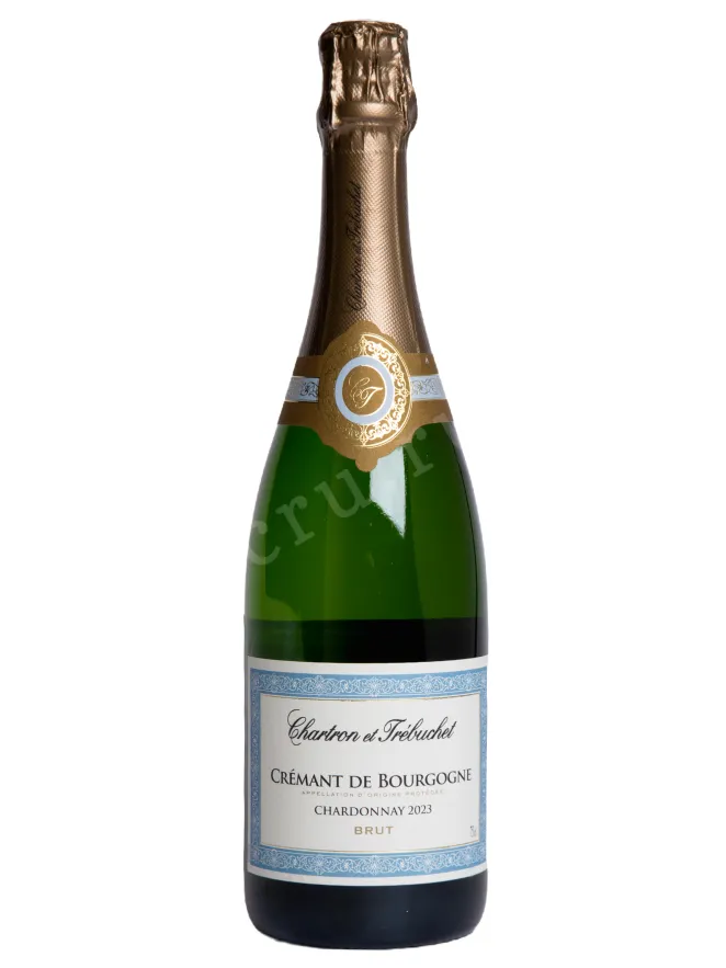 Бутылка Chartron et Trebuchet Cremant de Bourgogne Chardonnay Brut in gift box 2023 0.75 л