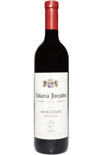 Вино Zakaria Jorjadze Mukuzani 2019 0.75 л