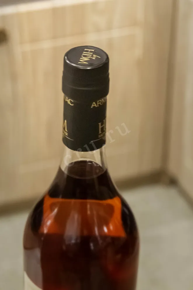 Пробка De Pontiac Bas-Armagnac in wooden box 1985 0.7 л