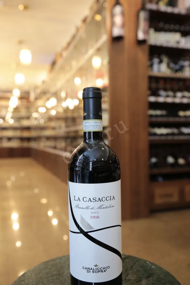 В магазине Крю Профи Brunello di Montalcino La Casaccia Canalicchio di Sopra 2016 0.75 л
