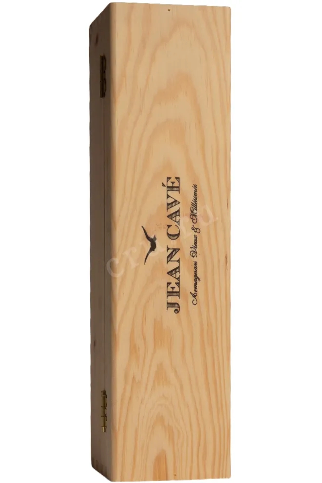 Деревянная коробка Jean Cave Vieil Armagnac 1966 AOC wooden box 1966 0.7 л