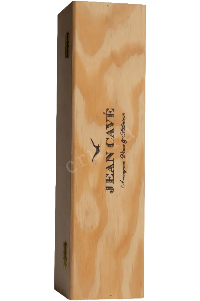 Деревянная коробка Jean Cave Vieil Armagnac 1987 AOC wooden box 1987 0.7 л