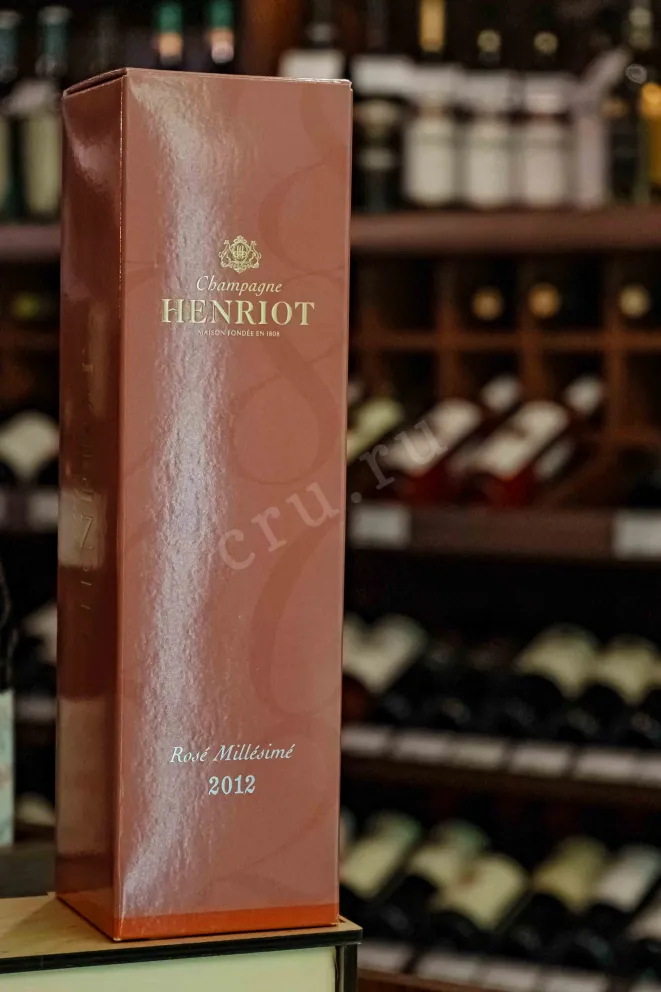 В магазине Крю Профи Henriot Millesime Rose Brut gift box 2012 0.75 л
