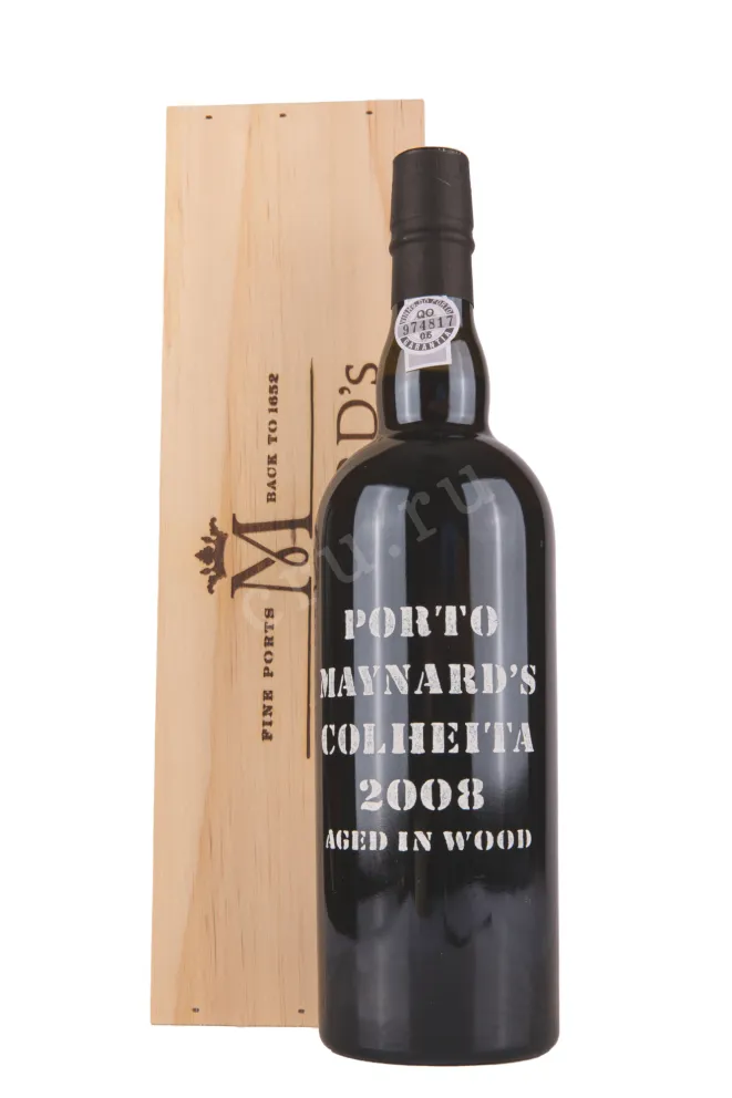 Портвейн Maynards Colheita Porto wooden box 2008 0.75 л