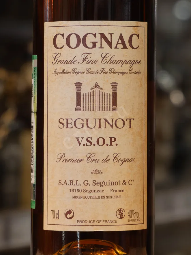 В магазине Крю Профи Seguinot VSOP 6 years 0.7 л