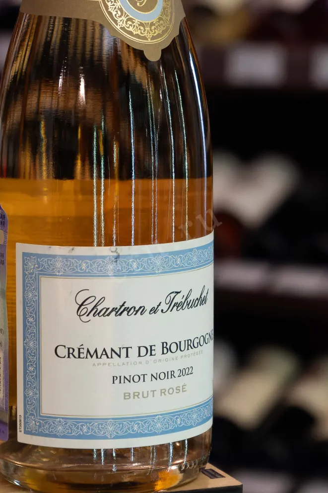 В магазине Крю Профи Chartron et Trebuchet Cremant de Bourgogne Pinot Noir in gift box 2022 0.75 л