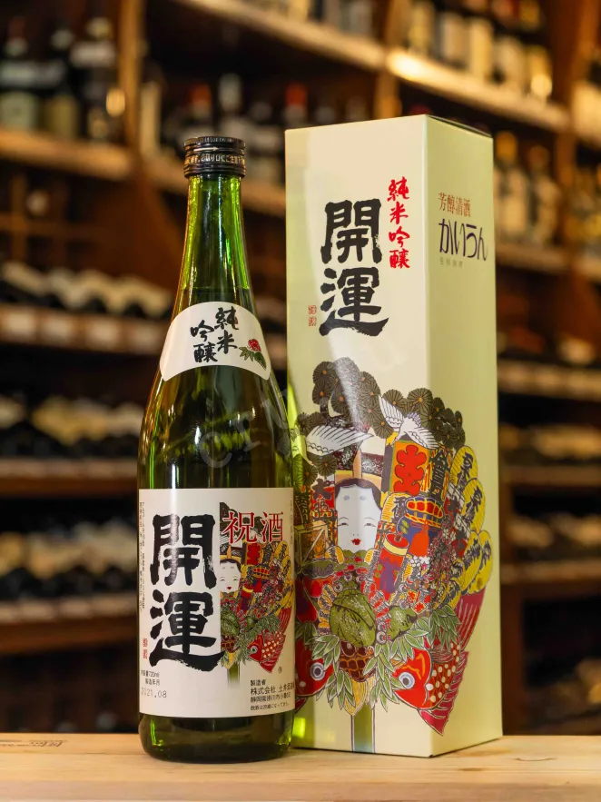 В магазине Крю Профи Kaiun Iwaizake gift box 0.3 л