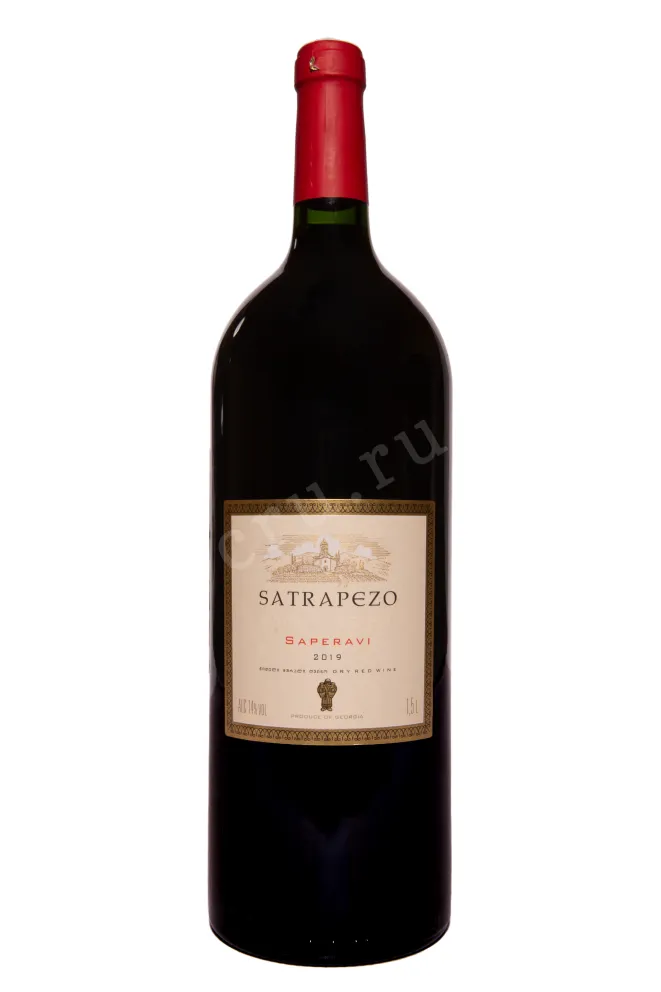 Бутылка Satrapezo Saperavi in gift box 2019 1.5 л