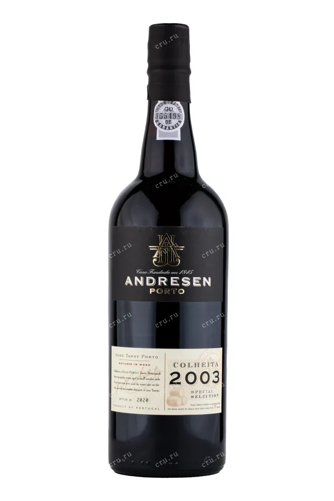 Бутылка портвейна Андресен Колейта 2003 0.75 л