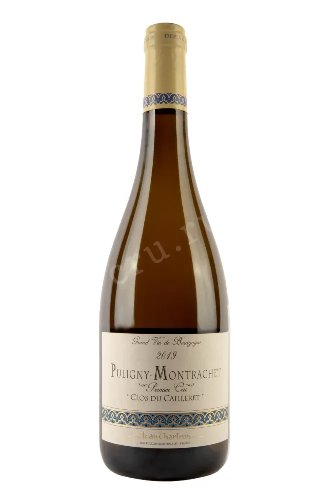 Вино Puligny-Montrachet Premier Cru Clos du Cailleret AOC Jean Chartron 2019 0.75 л