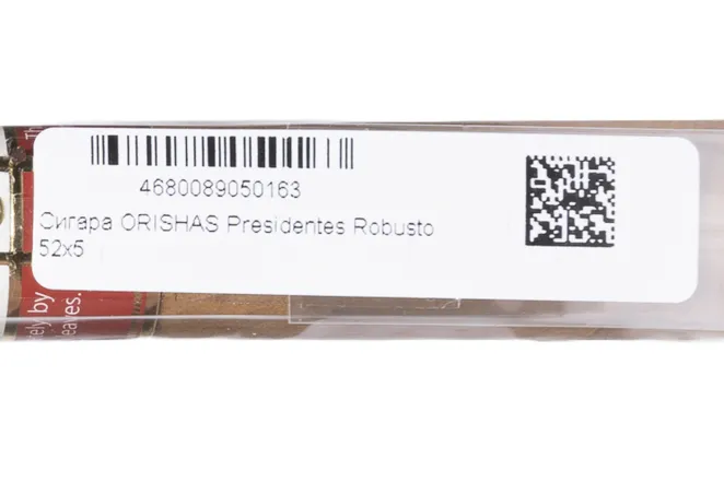 Контрэтикетка Orishas Presidentes Robusto 52*5