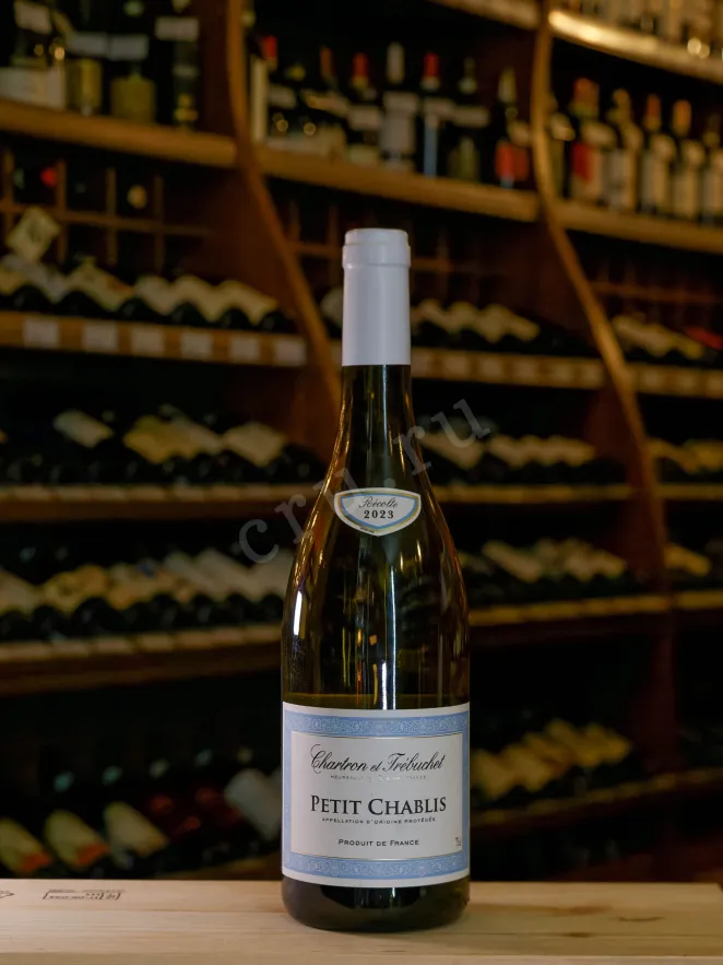 В магазине Крю Профи Chartron et Trebuchet Petit Chablis AOC 2023 0.75 л