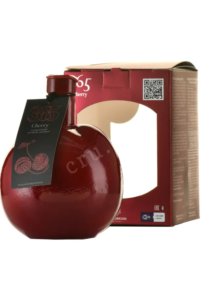 Вино 365 wines Cherry in a souvenir bottle 0.75 л