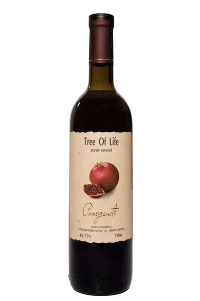 Вино Tree of Life Pomegranate Semi-Sweet 0.75 л