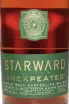 Этикетка Starward Unexpeated 0.7 л