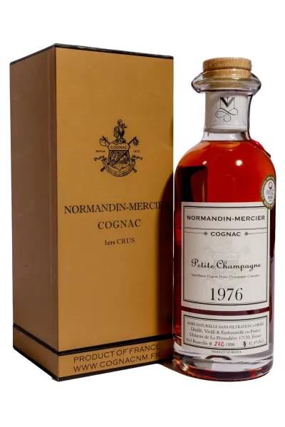 Коньяк Normandine Mersier in gift box  0.5 л