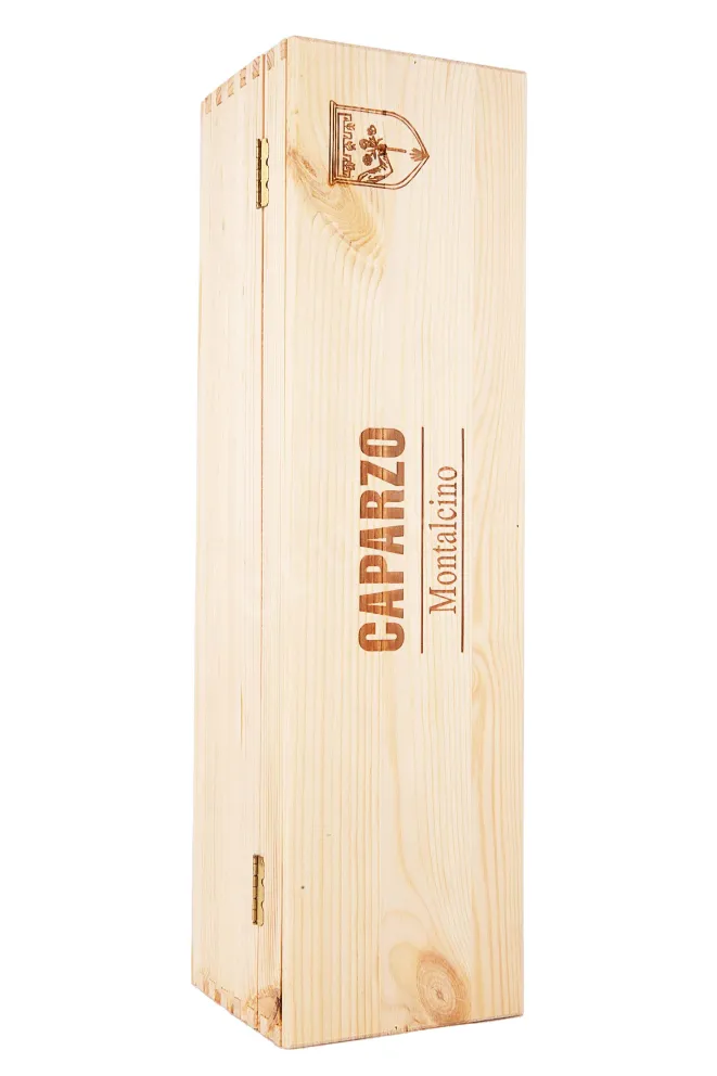 Деревянная коробка Caparzo Brunello di Montalcino 2019 1.5 л