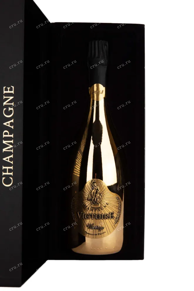 В подарочной коробке Victoire Gold Vintage in gift box 2015 0.75 л
