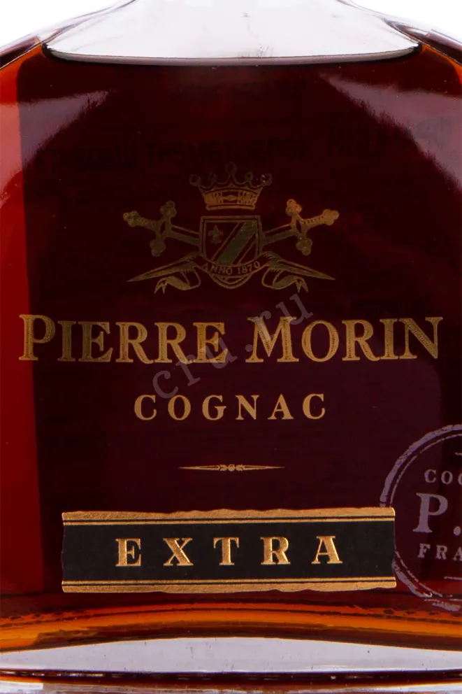 Этикетка Pierre Morin Extra in giftbox 0.7 л