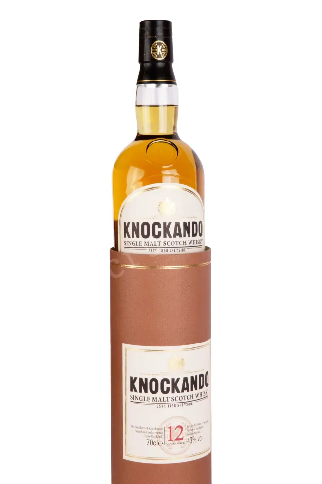 В тубе Knockando 12 years in tube 0.7 л