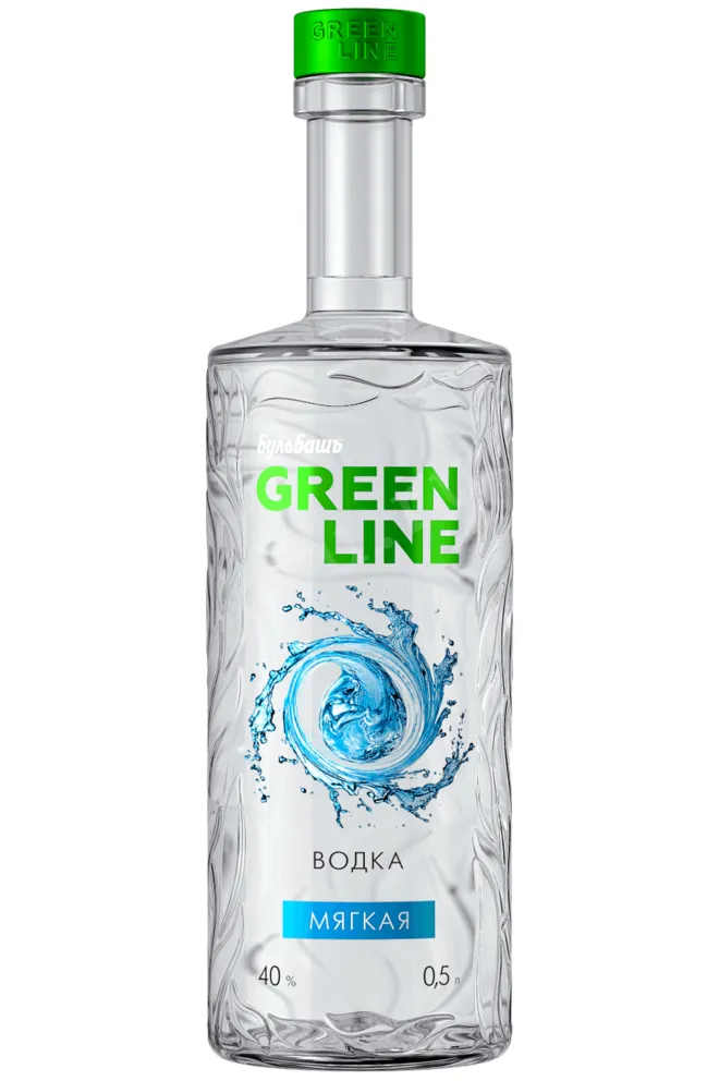 Водка Бульбашъ Гринлайн Мягкая  0.5 л