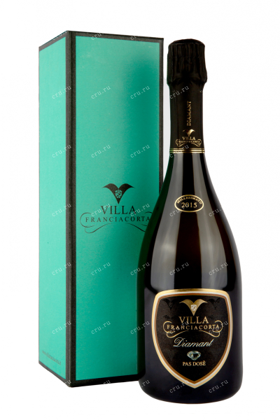 Игристое вино Villa Franciacorta Diamant pas Dose in gift box  0.75 л
