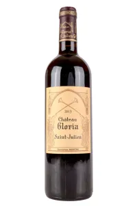 Вино Chateau Gloria St. Julien 2013 0.75 л