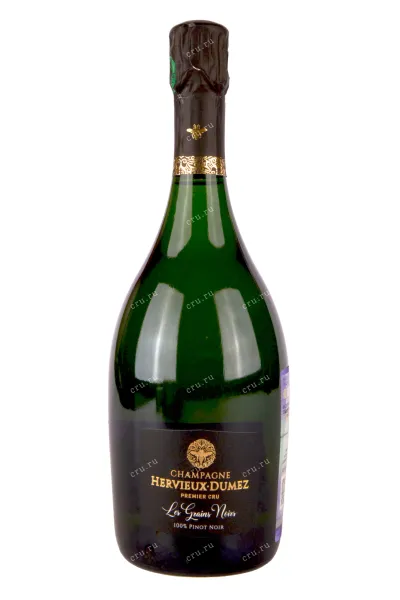 Шампанское Hervieux-Dumez Les Grains Noirs 2020 0.75 л