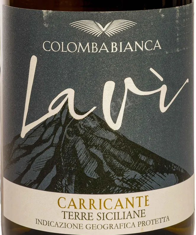 Этикетка Lavi Carricante 2022 0.75 л
