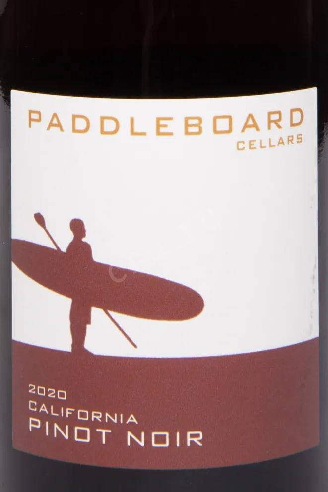 Этикетка Paddleboard Cellars Pinot Noir 2020 0.75 л
