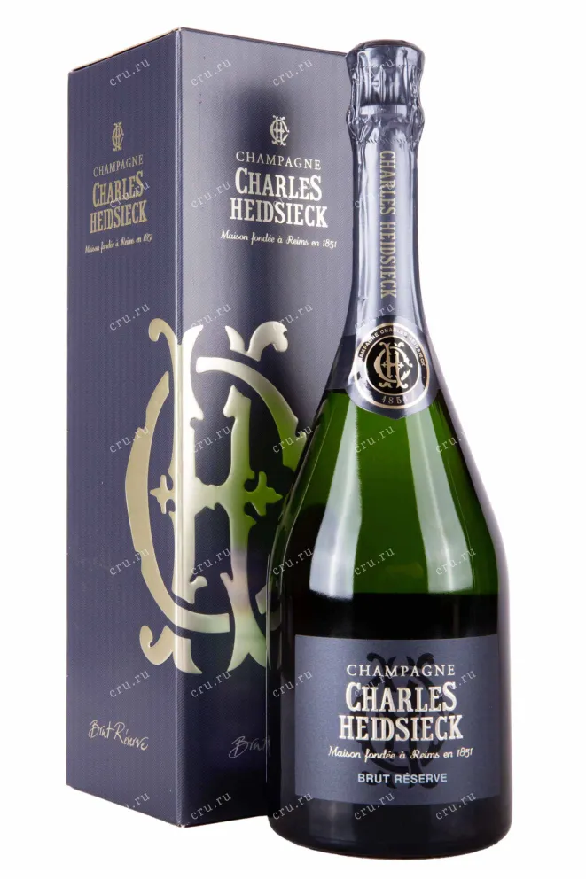 Шампанское Charles Heidsieck Brut Reserve in gift box 2018 0.75 л