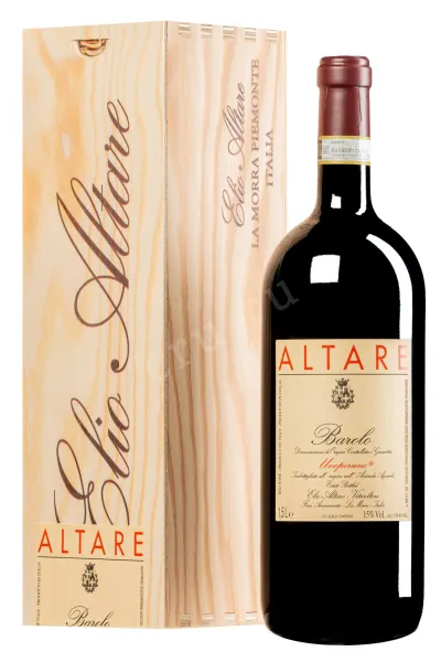 Вино Elio Altare Unoperuno Barolo in wooden box 2019 1.5 л