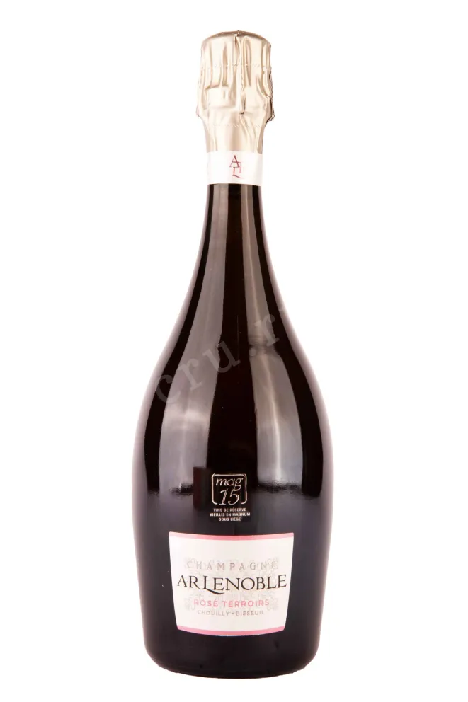 Бутылка AR Lenoble Rose Terroirs gift box 2015 0.75 л