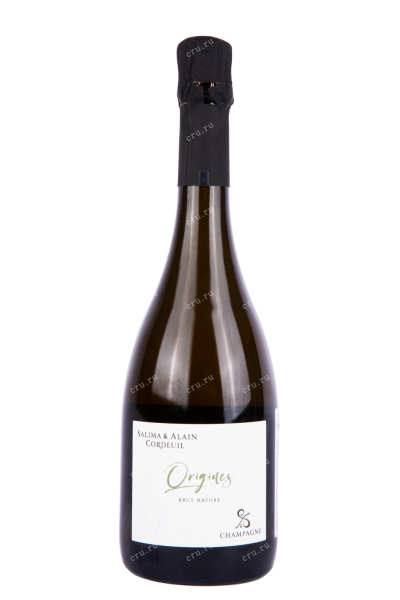 Шампанское Salima et Alain Cordeuil Origines 2012 0.75 л