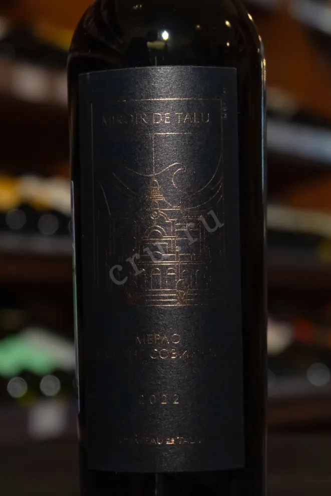 В магазине Крю Профи Chateau de Talu Miroir de Talu Merlo Cabernet Sauvignon 2022 0.75 л