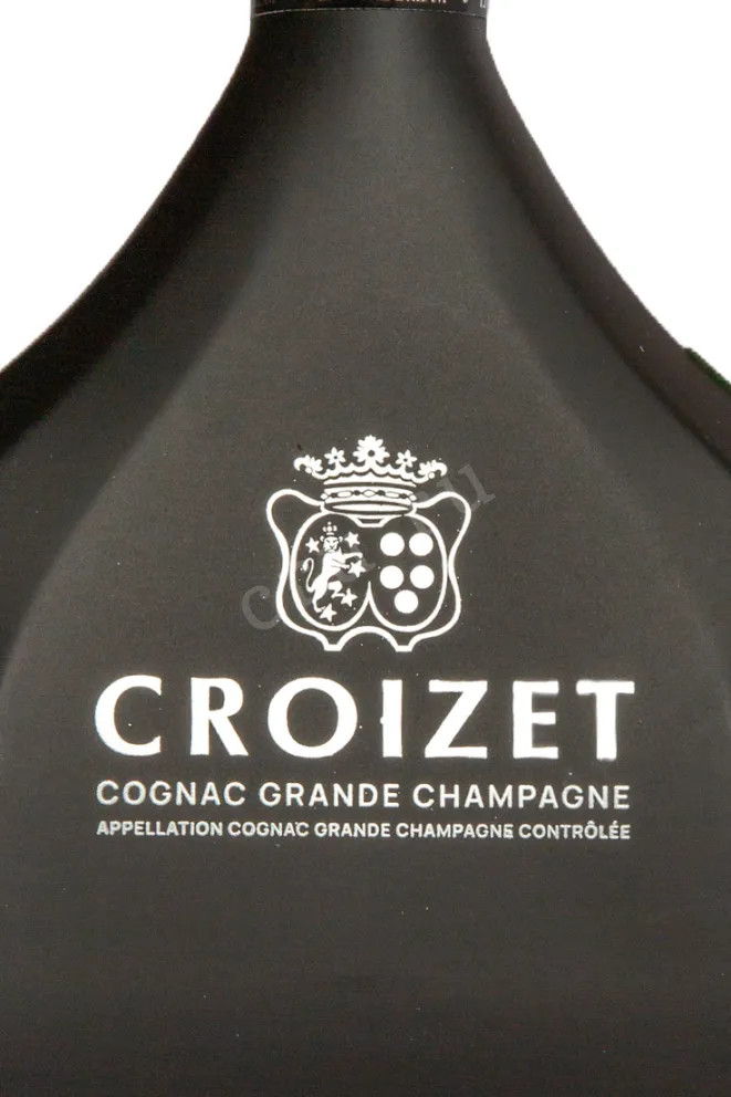 Этикетка Croizet Black Legend Napoleon in gift box 0.7 л