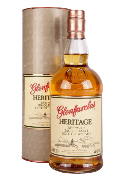 Виски Glenfarclas Heritage in tube  0.7 л
