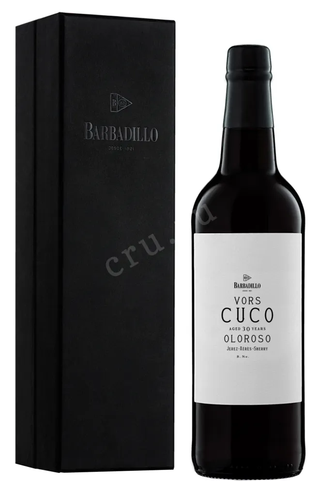 Херес Barbadillo Oloroso 30 years  0.75 л