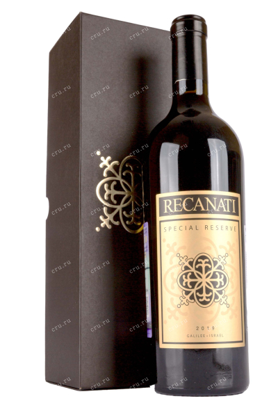 Вино Recanati Special Reserve kosher gift box 2019 0.75 л