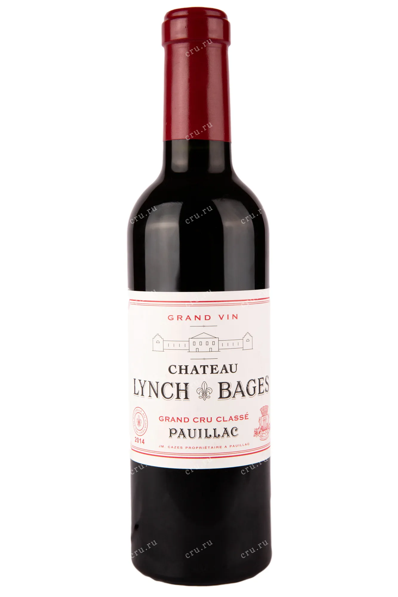 Фото — Вино Chateau Lynch Bages Puillac Grand Cru Classe 2014 0.375 л